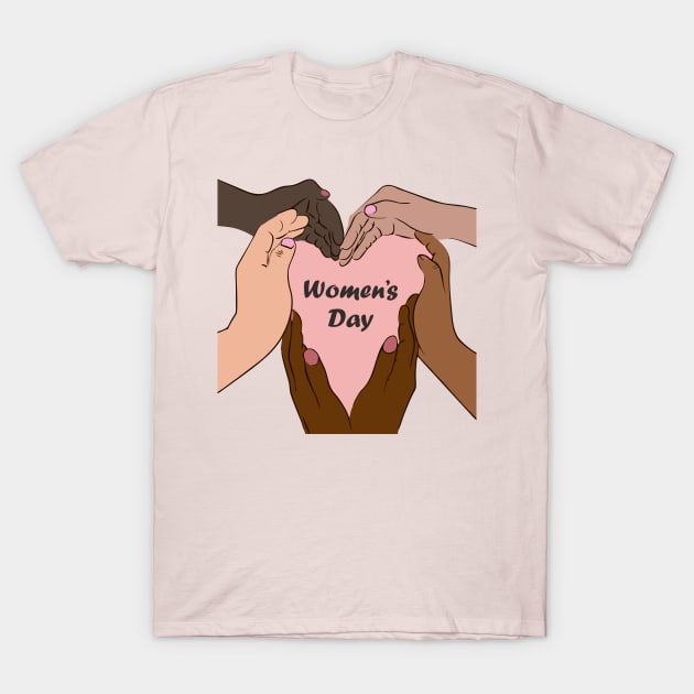 womens day T-Shirt by adunntoval